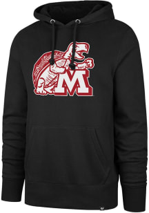 47 Maryland Terrapins Mens Black Headline Long Sleeve Hoodie