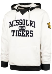 47 Missouri Tigers Mens White Skipper Original Long Sleeve Hoodie