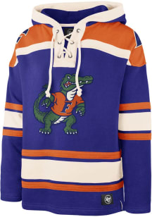 47 Florida Gators Mens Blue Superior Lacer Hockey Fashion Hood