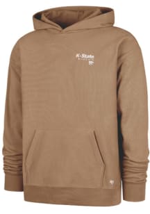 47 K-State Wildcats Mens Brown Triple Double Foundation Fashion Hood