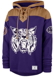 47 K-State Wildcats Mens Purple Flannagan Wingback Lacer Fashion Hood