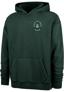 47 Michigan State Spartans Mens Green Football Boot Path Ravine Fashion Hood