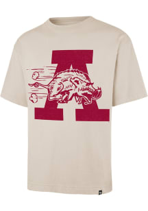 47 Arkansas Razorbacks Tan Bouldering Imprint Ravine Short Sleeve Fashion T Shirt