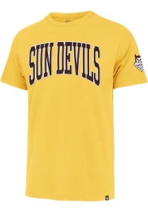 47 Arizona State Sun Devils Gold Ace Fieldhouse Short Sleeve Fashion T Shirt