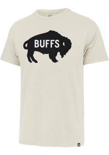 47 Colorado Buffaloes Tan Knockout Fieldhouse Short Sleeve Fashion T Shirt