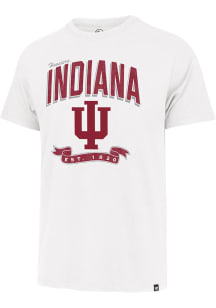 47 Indiana Hoosiers White Football Prime Play Franklin Short Sleeve Fashion T Shirt