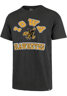 47 Iowa Hawkeyes Charcoal Comeback Short Sleeve Fashion T Shirt