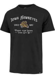47 Iowa Hawkeyes Black Whitlock Franklin Short Sleeve Fashion T Shirt