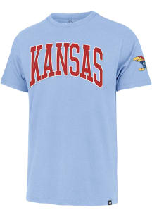 47 Kansas Jayhawks Light Blue Ace Fieldhouse Short Sleeve Fashion T Shirt