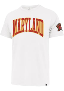 47 Maryland Terrapins White Ace Fieldhouse Short Sleeve Fashion T Shirt