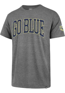 47 Michigan Wolverines Grey Ace Fieldhouse Short Sleeve Fashion T Shirt