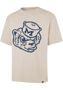47 Michigan Wolverines Tan Bouldering Imprint Ravine Short Sleeve Fashion T Shirt