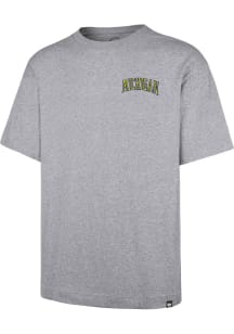 47 Michigan Wolverines Grey History Lock Short Sleeve Fashion T Shirt