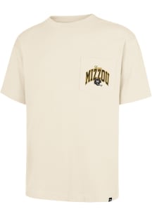 47 Missouri Tigers White Foundation Pocket Tee Short Sleeve Fashion T Shirt