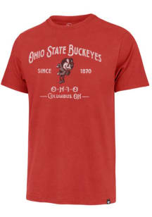 47 Ohio State Buckeyes Red Whitlock Franklin Short Sleeve Fashion T Shirt