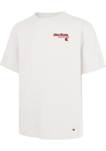 47 Ohio State Buckeyes White Lateral Foundation Short Sleeve Fashion T Shirt