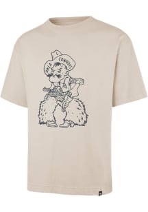 47 Oklahoma State Cowboys Tan Bouldering Imprint Ravine Short Sleeve Fashion T Shirt