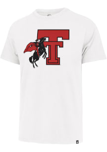47 Texas Tech Red Raiders White Knockout Fieldhouse Short Sleeve Fashion T Shirt