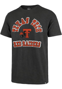 47 Texas Tech Red Raiders Charcoal Comeback Short Sleeve Fashion T Shirt