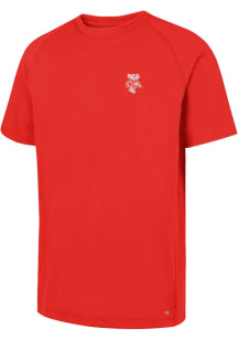 47 Wisconsin Badgers Red Imprint Forward Short Sleeve T Shirt
