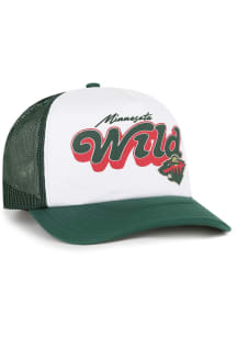 47 Minnesota Wild Vibes Foam Trucker Adjustable Hat - White