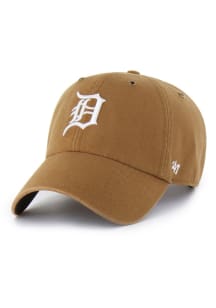 47 Detroit Tigers Carhartt Clean Up Adjustable Hat - Brown