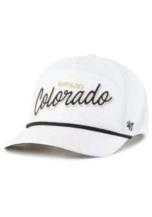 47 Colorado Buffaloes brrr Fairway Hitch Adjustable Hat - White