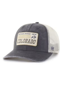 47 Colorado Buffaloes Canteen Trucker Adjustable Hat - Grey