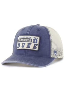 47 Duke Blue Devils Canteen Trucker Adjustable Hat - Blue