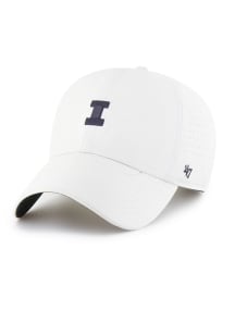 47 Illinois Fighting Illini Flow Clean Up Adjustable Hat - White