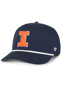 47 Illinois Fighting Illini Rope Hitch Adjustable Hat - Navy Blue