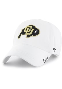 47 Colorado Buffaloes Black Miata Clean Up Womens Adjustable Hat