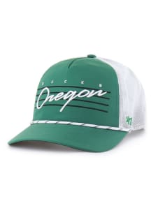 47 Oregon Ducks Downburst Mesh Hitch Adjustable Hat - Green