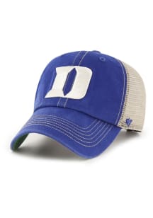 47 Duke Blue Devils Trawler Clean Up Adjustable Hat - Blue