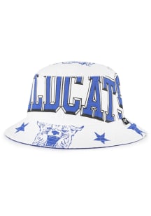 47 Kentucky Wildcats White ENERGIZE BUCKET Mens Bucket Hat