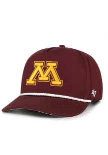 47 Minnesota Golden Gophers Rope Hitch Adjustable Hat - Maroon