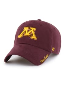47 Minnesota Golden Gophers Maroon Miata Clean Up Womens Adjustable Hat