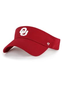 47 Oklahoma Sooners Mens Cardinal Clean Up Visor Adjustable Visor