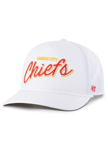 47 Kansas City Chiefs brrr Fairway Hitch Adjustable Hat - White