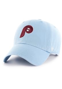 47 Philadelphia Phillies Light Blue Cooperstown Clean Up Youth Adjustable Hat