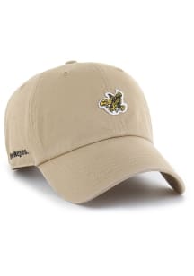 47 Iowa Hawkeyes Micro Patch 47 Clean Up Adjustable Hat - Tan