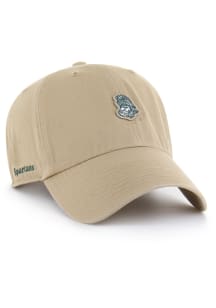 47 Michigan State Spartans Micro Patch 47 Clean Up Adjustable Hat - Tan