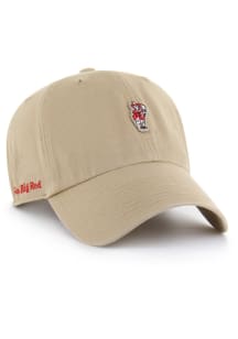 47 Nebraska Cornhuskers Micro Patch 47 Clean Up Adjustable Hat - Tan