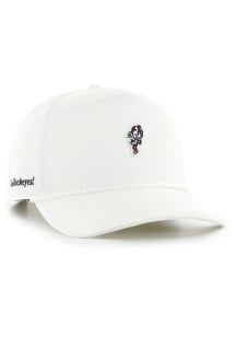 47 Ohio State Buckeyes Micro Patch 47 Hitch Adjustable Hat - White