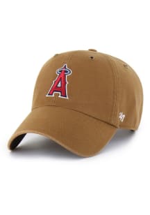 47 Los Angeles Angels Carhartt Clean Up Adjustable Hat - Brown