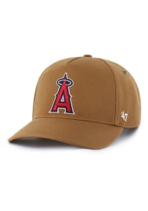 47 Los Angeles Angels Carhartt Hitch Adjustable Hat - Brown
