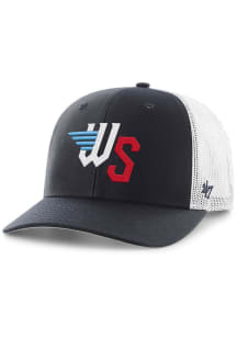 47 Wichita Wind Surge Trucker Adjustable Hat - Navy Blue