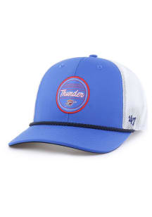 47 Oklahoma City Thunder brrr Fairway Strap Trucker Adjustable Hat - Blue