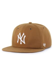 47 New York Yankees Brown Carhartt Captain RL Mens Snapback Hat