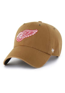 47 Detroit Red Wings Carhartt Clean Up Adjustable Hat - Brown
